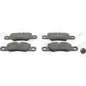 Rear brake pad set FERODO - FDB4713