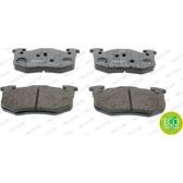 Rear brake pad set FERODO - FDB558