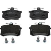 Set remblokken achter FERODO - FDB222