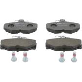 Set remblokken achter FERODO - FDB398