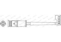 Warning Contact, brake pad wear