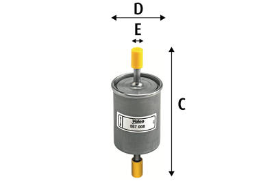 Filtre à carburant VALEO 587008