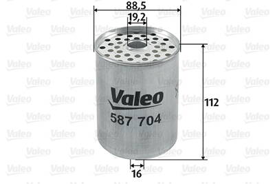 Filtre à carburant VALEO 587704