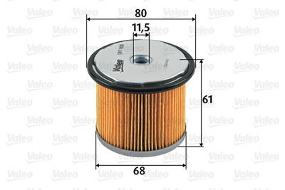 Filtre à carburant VALEO 587900