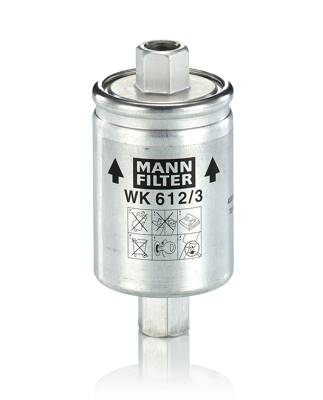 Filtre à carburant MANN-FILTER WK 612/3