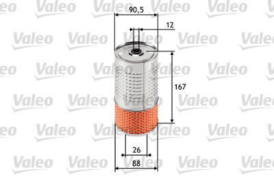 Filtre à huile VALEO 586518