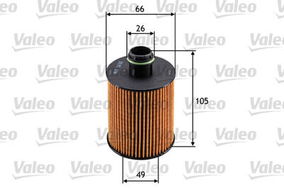 Filtre à huile VALEO 586562