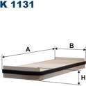 Cabin air filter FILTRON - K 1131