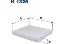 Filter, kupéventilation