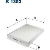 Filter, kupéventilation FILTRON - K 1353