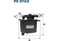 Filtre à Carburant MANN-FILTER WK 12 001 | MonPetitMécano