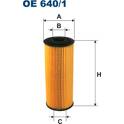 Filtre à huile FILTRON - OE 640/1