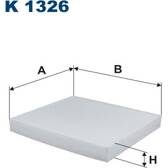 Filtre d'habitacle FILTRON - K 1326