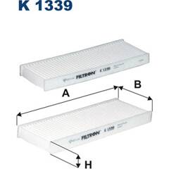 Filtre d'habitacle FILTRON - K 1339-2x