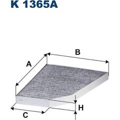 Filtre d'habitacle FILTRON - K 1365A