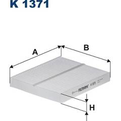 Filtre d'habitacle FILTRON - K 1371