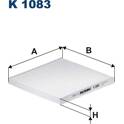 Filtre habitacle FILTRON - K 1083