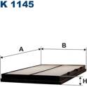 Filtro, Aria abitacolo FILTRON - K 1145