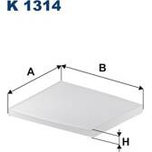Filtro, Aria abitacolo FILTRON - K 1314