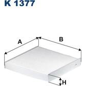 Filtro, Aria abitacolo FILTRON - K 1377