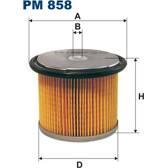 Filtro combustible FILTRON - PM 858