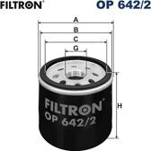 Filtro de aceite FILTRON - OP 642/2