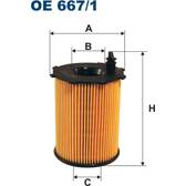 Filtro olio FILTRON - OE 667/1