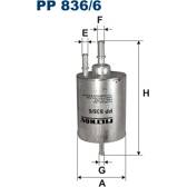Fuel filter FILTRON - PP 836/6
