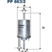 Kraftstofffilter FILTRON - PP 836/2