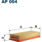 Luftfilter FILTRON - AP 004
