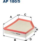 Luftfilter FILTRON - AP 180/5