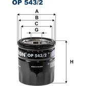 Oil Filter FILTRON - OP 543/2