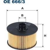 Oliefilter FILTRON - OE 666/3