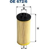 Oljefilter FILTRON - OE 672/6
