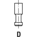 Auslassventil (x4) FRECCIA - R4288/RCR