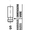 Auslassventil (x4) FRECCIA - R6371/RNT