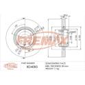 Juego de 2 discos de freno FREMAX - BD-4085