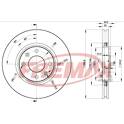 Juego de 2 discos de freno FREMAX - BD-4752