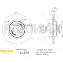 Disco freno (per unità) FREMAX - BD-3108