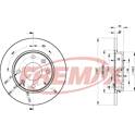 Set freni a disco FREMAX - BD-4689