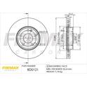 Jeu de 2 disques de frein FREMAX - BD-0121