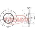 Jeu de 2 disques de frein FREMAX - BD-4694