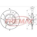 Jeu de 2 disques de frein FREMAX - BD-4697