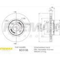 Remschijf (per stuk) FREMAX - BD-3108