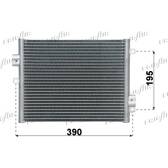 Condenseur climatisation FRIGAIR - 0835.3002