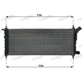 Radiateur moteur FRIGAIR - 0107.3064