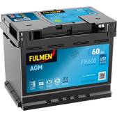 Accu 60Ah/680A FULMEN - FK600