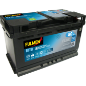 Batería de arranque 80Ah/800A FULMEN - FL800