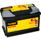 Batteria avviamento 71Ah/670A FULMEN - FB712