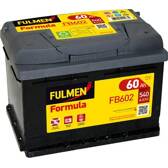Batterie de voiture 60Ah/540A FULMEN - FB602